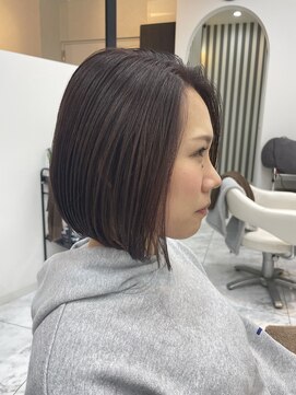 タナの美容室 2号店(TANA) 大人かわいいショートボブ