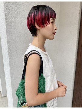 ヘアータイム レスト(HAIR TIME rest) アンブレラカラーマッシュショート