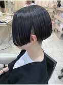 30代40代50代刈り上げ女子ツーブロック耳掛けマッシュショート