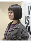似合わせぱつっとボブスタイル【Number Three 綱島店】