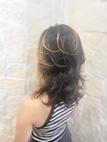 アムネシア 三軒茶屋(AMNESIA)&nbsp;フェイスフレーミング/ツートンカラー/バイカラー