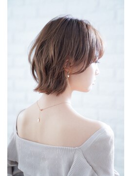 シーエヌ ナカオ 緑本店(cn nakao) 「大人可愛いニュアンスショート」