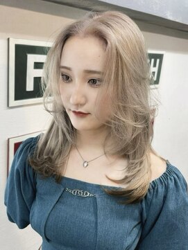 スタン 渋谷(Stam) レイヤーカット/デザインカラー/裾カラー/渋谷