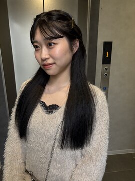 ソル 栄矢場町(SOL) ストレート　艶髪ワンカラー