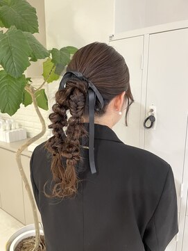 アモレット 天文館店(amoretto) 【amoretto_miu/ヘアセット/編みおろし】