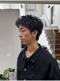 メンズショートパーマ