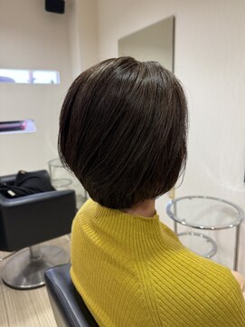 似合わせカット♪コンパクトショート×ナチュラルブラウン