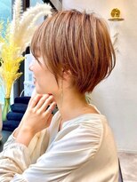 ビューレイギンザ(VIEW LEI GINZA)&nbsp;髪質改善ショートヘアマロンベージュ
