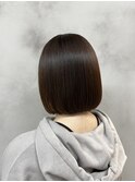 まとまり重視の王道ボブ/長野駅前