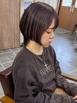 アムレヘアーエタ(amule hair eta) 【amule hair eta】 ウルフショート/大人女性/20代/30代/40代