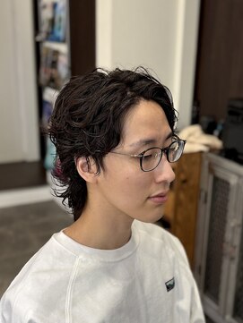 グリッター(GLITTER) メンズミディアムパーマ