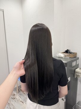 フリックヘアサロン 梅田茶屋町2号店(FLICK HAIR SALON) ロング/イルミナカラー/髪質改善/透明感ヘア