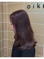 ラベストオイケ(LOVEST OIKE)&nbsp;ピンクブラウン / ミディアムヘア