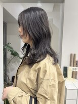 ブラウン(BROUN) グレージュカラーアッシュグレー透明感カラー