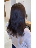 リーク(LEEK)&nbsp;ブリーチなしでオレンジを打ち消し！ベージュカラー