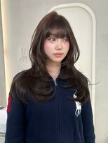 ガガ 心斎橋(GAGA)&nbsp;小顔/クラゲヘアー/オリーブグレー/ブリーチなし/大阪