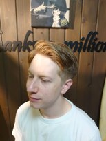バーバーショップ サンフラット(BARBER SHOP Sun FLat)&nbsp;フェードカット七三分け