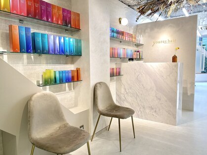 youres hair 髪質改善トリートメント＆ヘッドスパ 熊本下通店【6月1日OPEN（予定）】の写真