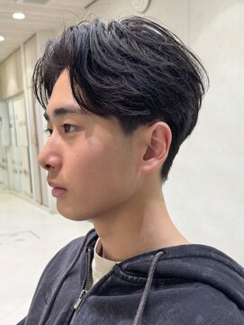 ハイプ メン 藤沢(HYPE MAN) フェザーパーマニュアンスパーマ毛流れパーマメンズパーマ