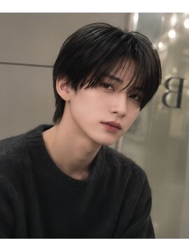 ベル 新宿(Belle) シースルーマッシュ メンズカット 韓国ヘア ナチュラルヘア