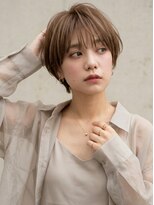 ヘアーメイクパウダー 天王寺寺田町店(Hair make powder) 大人可愛い30代40代50代小顔マッシュショート丸みショート