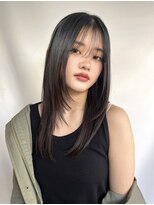 サラ 山口店(SARA) 暗髪ローレイヤー/トーンダウン/韓国風レイヤー