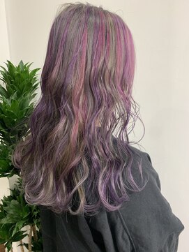 ルプラ カルム(le-pla Calme) purple highlight