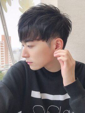 エル(elle) MEN’S HAIRソフトツーブロッ クショートレイヤー錦糸町