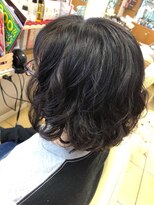 ルミ美容室&nbsp;ふんわりパーマスタイル