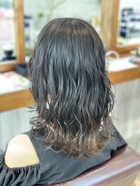 ラ メール ヘア デザイン(La mer HAIR DESIGN)&nbsp;裾カラー