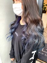 フェーディン(fa/din)&nbsp;インナーアッシュブルー