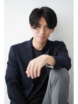 ソワン ドゥ ブレス 今里店(soin de brace) 大人クール前下がりセンターパート