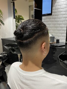 ボルド(MEN'S HAIR SALON BORDO) フェードカット×マンバン