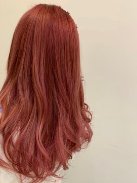 ヘアブランコブランコ 横浜(hair blanco_blanco) 似合わせカット/くびれヘア/デザインカラー/艶ボルドー[横浜駅]