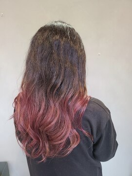 エイト 上野店(EIGHT ueno) 【EIGHT 上野】佐藤 ピンクグラデーション