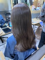 ノラ ギンザ(NORA GINZA)&nbsp;透明感グレージュカラーブリーチなしカラー