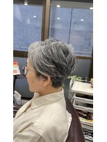 カタチノナイ(katachi-no-nai)&nbsp;70代のパーマなし大人のショートスタイル