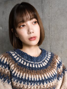 ホロン 池袋(HOLON) 池袋HOLON【ワンレングスボブ/小顔/顔まわり/内巻きボブ】