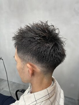 アンジェリカ 鹿児島中央タワー店(ANGELICA) 【武石】★フェード×束間ショート★