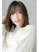 カバーヘア ブリス 志木南口駅前店(COVER HAIR bliss) □インナーハイライト前下がりボブレイヤー204志木20代30代40代