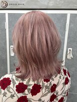 ドレスヘアーガーデン(DRESS HAIR GARDEN) white pink   