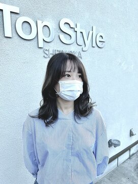 トップスタイル シズオカ(TopStyle SHIZUOKA) ミディアム×バレイヤージュ×美髪