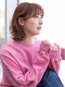 キッカ 千葉中央店(CHICCA)の写真/【パーマが得意なCHICCA♪】《カット＋デジタルパーマ＋トリートメント　¥18150》カールも長持ち♪千葉中央