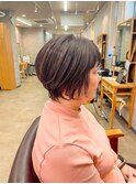 大人世代の為のショートヘア