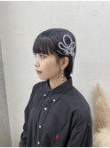 箔付きタイトヘアアレンジ/大宮東口タイトヘアアレンジ