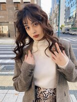 ティメレ 神戸三宮(Timere)&nbsp;ナチュラルウルフロブ×重め小顔前髪【Timere神戸三宮】