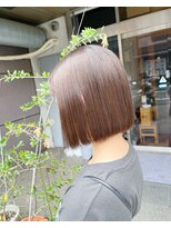 キニ(KINI)&nbsp;ナチュラルな可愛いさ　ショートボブスタイル　艶髪