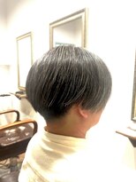 ヘアー グリーン(hair green)&nbsp;30代40代50代/2ブロマッシュ/ハンサムショート/グレイヘア