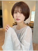 最新トレンド　マッシュショート　say.重政ショートショートボブ