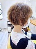 【morio成増 セリザワ】ショートボブ ゆるふわ